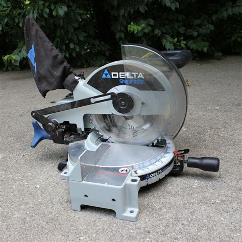 10 in delta miter saw|delta shopmaster compound miter saw.